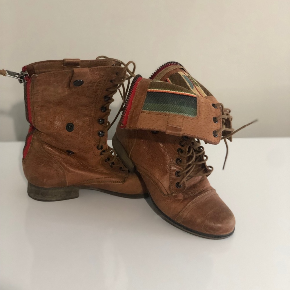 Steve Madden Brown Boots Size 8.5